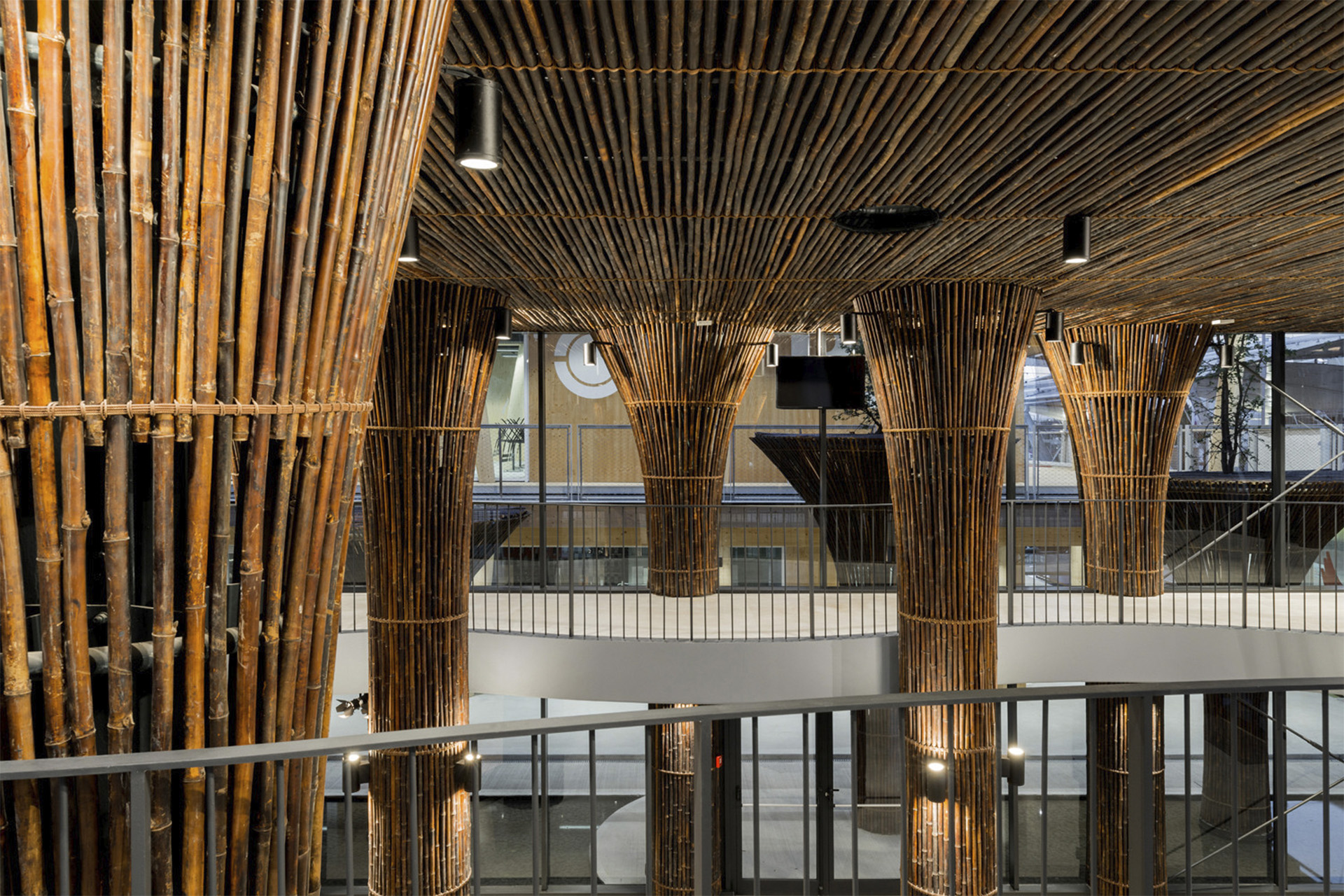 Use of bamboo in interior architecture